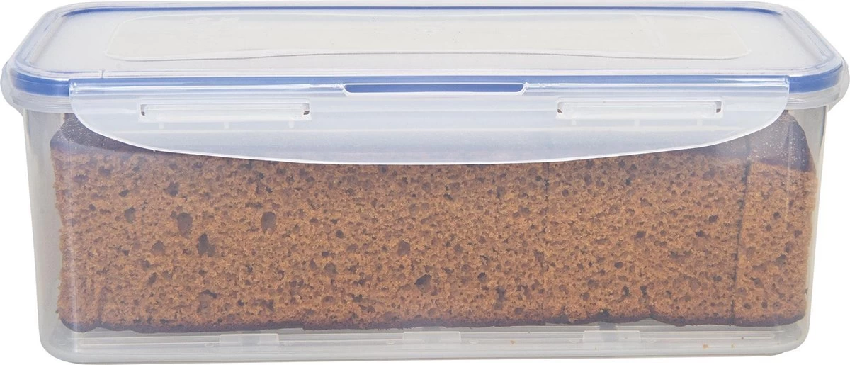 Lock&Lock Vershouddoos - Bewaardoos Met Deksel - Voor Ontbijtkoek Peperkoek En Cake - Cakedoos - 100% Luchtdicht - 2 Liter 2 Lock&Lock Vershouddoos - Bewaardoos Met Deksel - Voor Ontbijtkoek Peperkoek En Cake - Cakedoos - 100% Luchtdicht - 2 Liter - Afbeelding 2
