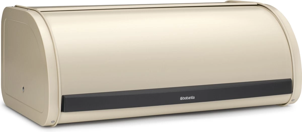 Brabantia Broodtrommel - Met Schuifdeksel - Soft Beige 2 Brabantia Broodtrommel - Met Schuifdeksel - Soft Beige - Afbeelding 2