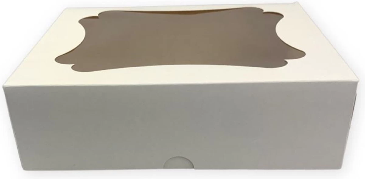 Merkloos Taartdozen 25 Stuks - 20x16,5x6cm - Tartdoos Met Venster - Cupcake Doos - Cake Box - Cake Boxes - Kartonnen Taartdozen - Karton Taartdoos - Taart Doos - Kartonnen Doosjes - Box With Window - Cake Doos - Cake Box - Wit Taartdoos -witte Dozen -koekjes 2 Merkloos Taartdozen 25 Stuks - 20x16,5x6cm - Tartdoos Met Venster - Cupcake Doos - Cake Box - Cake Boxes - Kartonnen Taartdozen - Karton Taartdoos - Taart Doos - Kartonnen Doosjes - Box With Window - Cake Doos - Cake Box - Wit Taartdoos -witte Dozen -koekjes - Afbeelding 2