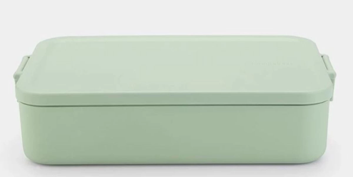 Brabantia Make & Take Bento Lunchbox Incl Bentobox- Large - Kunststof - Jade Green 17 Brabantia Make & Take Bento Lunchbox Incl Bentobox- Large - Kunststof - Jade Green - Afbeelding 17