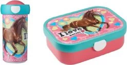 Mepal – Lunchset Campus (sb + Lb) – Schoolbeker En Broodtrommel Voor Kinderen – My Horse – Bento Box - Lekvrij -Voedselopslag Winkel 1200x621