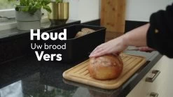 Gadgy Broodtrommel Met Bamboe Deksel – Brooddoos Met Snijplank - 36x19.5x11.5 Cm- Zwart 17 Gadgy Broodtrommel Met Bamboe Deksel – Brooddoos Met Snijplank - 36x19.5x11.5 Cm- Zwart -Voedselopslag Winkel 1200x675 4