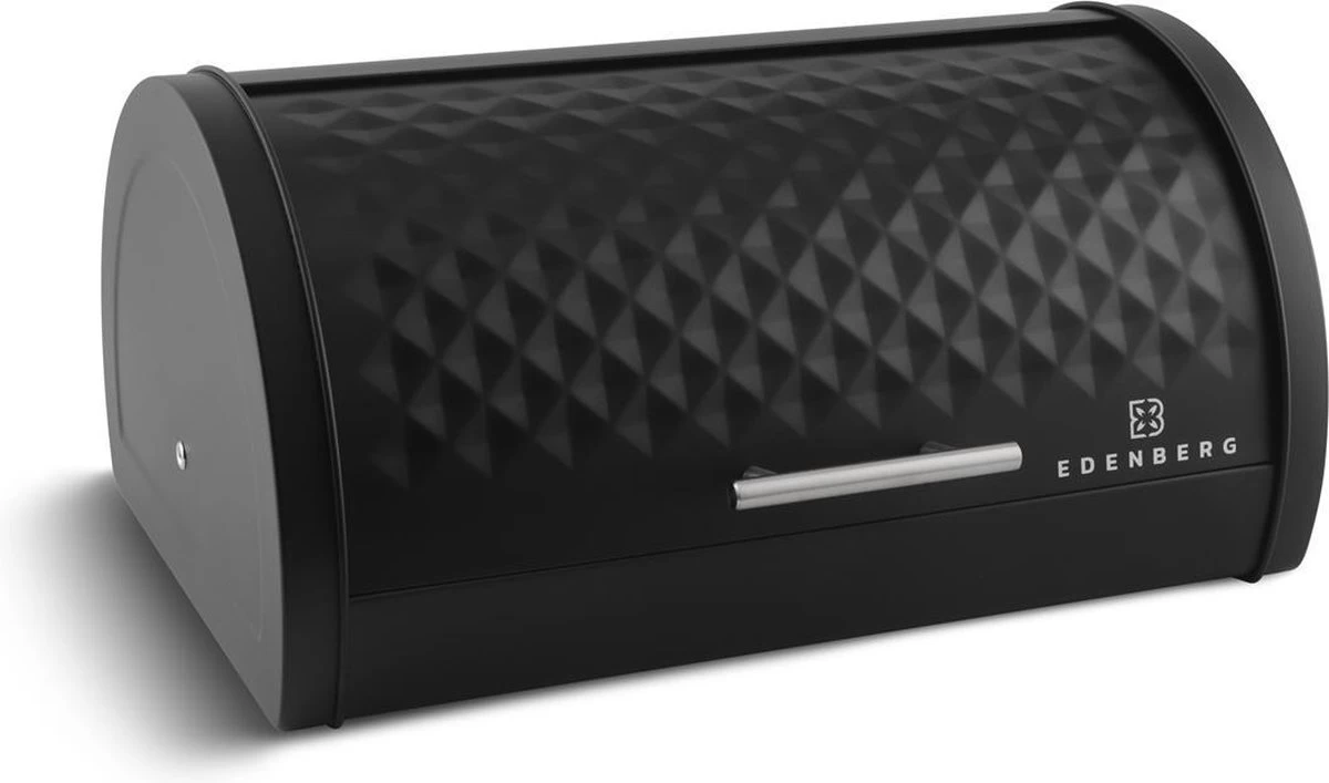 Edënbërg Black Line - Broodtrommel - Vershouddoos - RVS