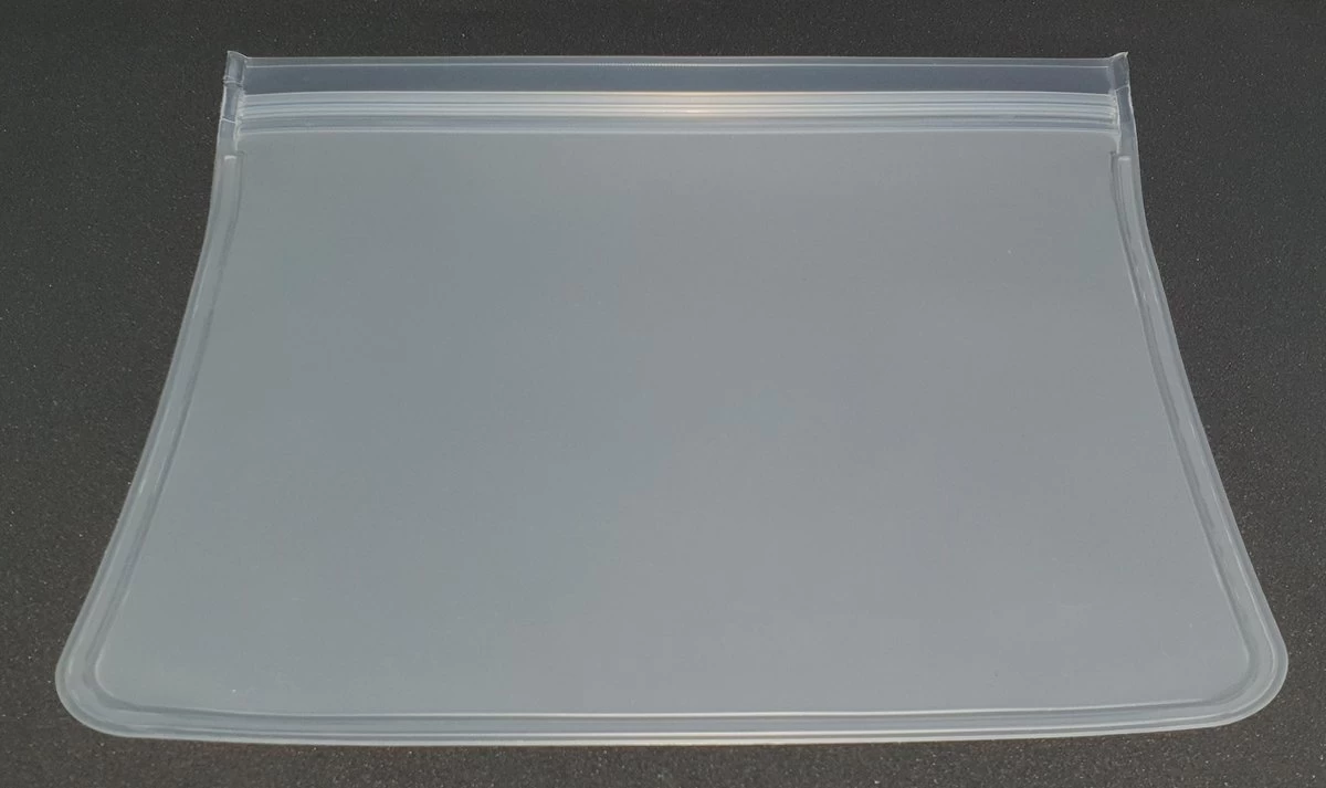 Herbruikbare Vershoudzakken Voor Diepvries, Koelkast En Vriezer – Set Van 2 Stuks - Formaat GROOT - 1000 ML Per Stuk - 19 X 22 Cm - Luchtdicht, Lekvrij En EXTRA STERK - Bewaarzakjes / Boterhamzakje - BPA Vrij 2 Herbruikbare Vershoudzakken Voor Diepvries, Koelkast En Vriezer – Set Van 2 Stuks - Formaat GROOT - 1000 ML Per Stuk - 19 X 22 Cm - Luchtdicht, Lekvrij En EXTRA STERK - Bewaarzakjes / Boterhamzakje - BPA Vrij - Afbeelding 2