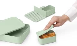 Brabantia Make & Take Bento Lunchbox Incl Bentobox- Large - Kunststof - Jade Green 24 Brabantia Make & Take Bento Lunchbox Incl Bentobox- Large - Kunststof - Jade Green -Voedselopslag Winkel 1200x718 1
