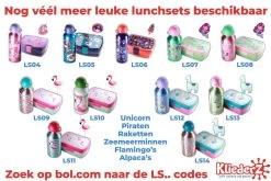 Unicorn Broodtrommel + PET Drinkfles Lichtblauw | Eenhoorn Lunchbox Set Voor Meisjes LS22 23 Unicorn Broodtrommel + PET Drinkfles Lichtblauw | Eenhoorn Lunchbox Set Voor Meisjes LS22 -Voedselopslag Winkel 1200x800