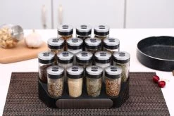 Merkloos Decopatent® Kruidenrek Incl. 16 Glazen Kruiden Potjes - Rvs Strooideksel - Staand Kruiden & Specerijen Rek - Kruidenpotjes Glas 19 Merkloos Decopatent® Kruidenrek Incl. 16 Glazen Kruiden Potjes - Rvs Strooideksel - Staand Kruiden & Specerijen Rek - Kruidenpotjes Glas -Voedselopslag Winkel 1200x800 49