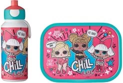 Mepal – Lunchset Campus (pu + Lb) – Pop-up Drinkfles En Broodtrommel Voor Kinderen – LOL Suprise – Bento Box – Lekvrij -Voedselopslag Winkel 1200x812 2
