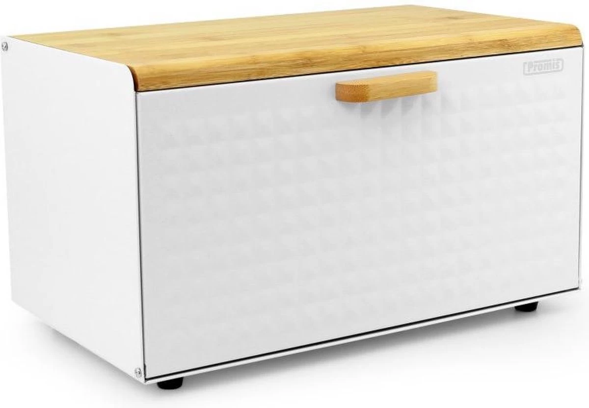 Broodtrommel-Helpt Brood Vers Te Houden-Wit-Brooddoos-Bewaardoos-Vershouddoos-Broodkast-Broodbak-Broodmand-Metaal 1 Broodtrommel-Helpt Brood Vers Te Houden-Wit-Brooddoos-Bewaardoos-Vershouddoos-Broodkast-Broodbak-Broodmand-Metaal