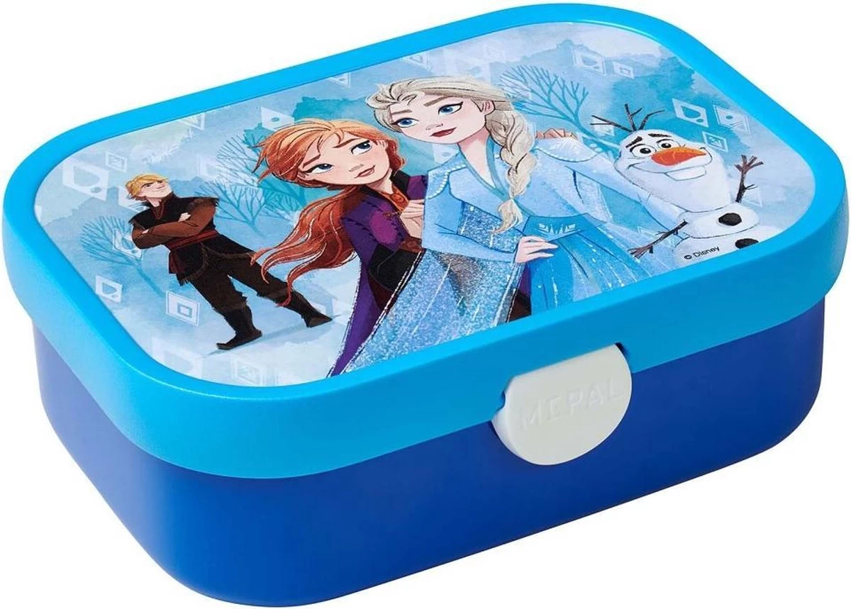Rosti Mepal Lunchbox Campus Frozen 2 - Junior Paars/blauw 3-delig 1 Rosti Mepal Lunchbox Campus Frozen 2 - Junior Paars/blauw 3-delig