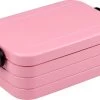 Mepal - Lunchbox Take A Break Midi – Geschikt Voor 4 Boterhammen – Nordic Pink – Lunchbox Voor Volwassenen