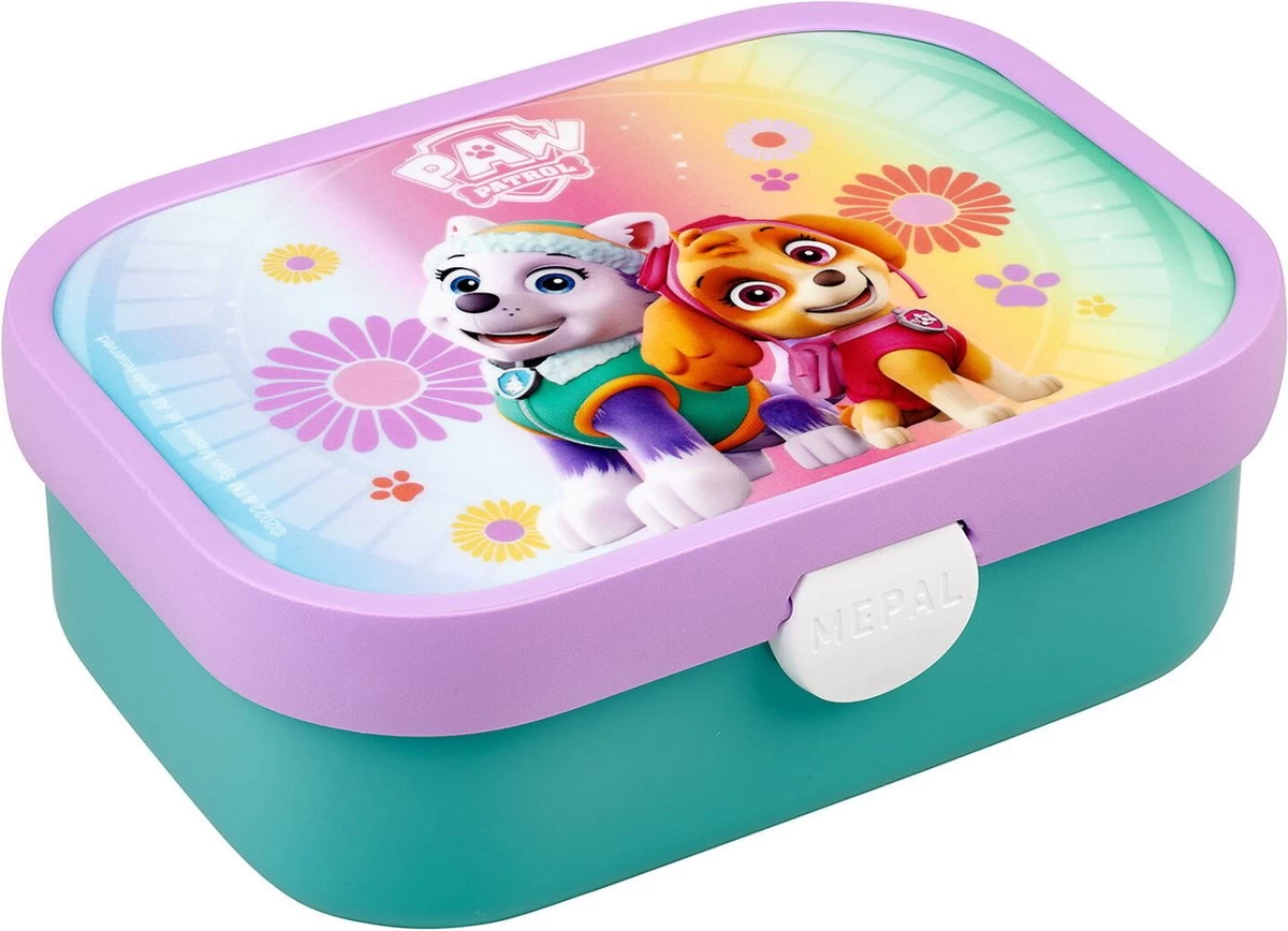 Paw Patrol Girls Voordeelset Lunchbox & Schoolbeker - Mepal Broodtrommel & Drinkbeker - 2 Paw Patrol Girls Voordeelset Lunchbox & Schoolbeker - Mepal Broodtrommel & Drinkbeker - - Afbeelding 2