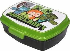 Mickey Mouse Minecraft Broodtrommel - 17x14 Cm - Brooddoos - Sandwich Box -Voedselopslag Winkel 1200x869 4