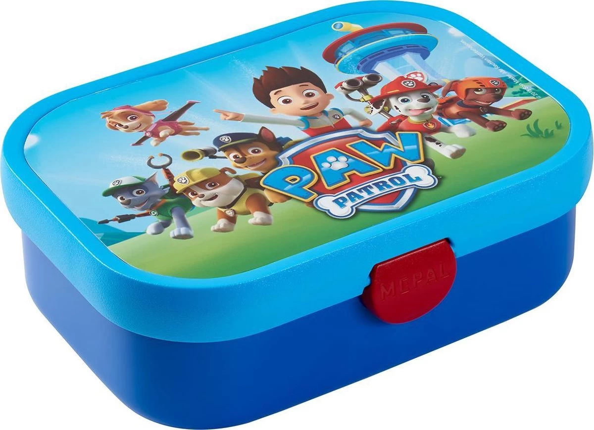 Mepal PAW Patrol - Broodtrommel Met Schoolbeker - 1.05l - Lunchset – Voor Kinderen – Bento Box 2 Mepal PAW Patrol - Broodtrommel Met Schoolbeker - 1.05l - Lunchset – Voor Kinderen – Bento Box - Afbeelding 2