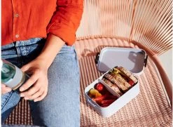 Mepal Lunchbox Take A Break Midi - 900 ML - Zilver -Voedselopslag Winkel 1200x877 3