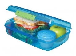 Sistema Bento Box 1.76L Met Boterhamlade - Doorzichtig/Paars -Voedselopslag Winkel 1200x887 2