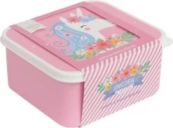 A Little Lovely Company - Brooddoos - Broodtrommel - Lunch & Snack Box Set Van 4 - Eenhoorn -Voedselopslag Winkel 1200x890 1