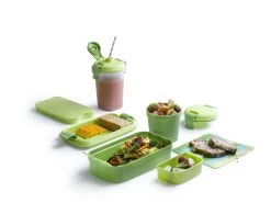 Curver Lunch&Go - Vershouddoos - Lunchbox - Inclusief Bestek - 2/3 Compartimenten - Groen -Voedselopslag Winkel 1200x900 1
