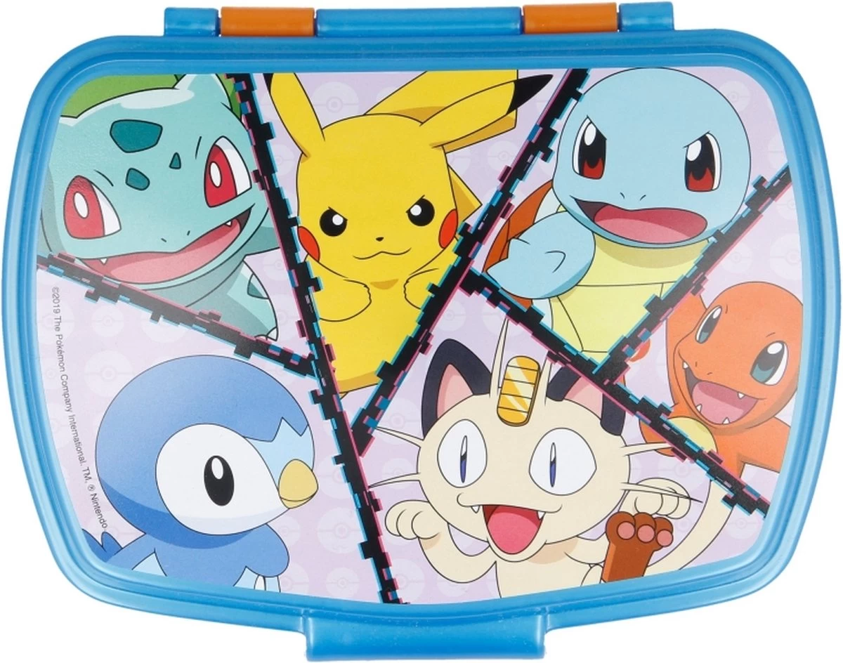 Disney Pokemon Broodtrommel - Officieel Gelicentieerd - 17x13 Cm - Brooddoos - Lunchbox 2 Disney Pokemon Broodtrommel - Officieel Gelicentieerd - 17x13 Cm - Brooddoos - Lunchbox - Afbeelding 2