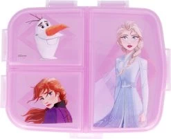 Disney Frozen Broodtrommel 3 Vakjes - 17x20 Cm - Brooddoos -Lunchbox -Voedselopslag Winkel 1200x975