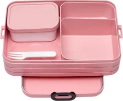 Mepal – Bento Lunchbox Take A Break Large- Inclusief Bento Box – Nordic Pink – Lunchbox Voor Volwassenen -Voedselopslag Winkel 1200x993