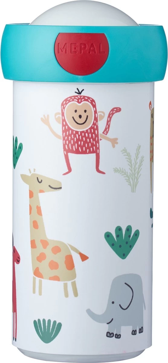 Mepal – Lunchset Campus (sb + Lb) – Schoolbeker En Broodtrommel Voor Kinderen – Animal Friends – Bento Box - Lekvrij 7 Mepal – Lunchset Campus (sb + Lb) – Schoolbeker En Broodtrommel Voor Kinderen – Animal Friends – Bento Box - Lekvrij - Afbeelding 7