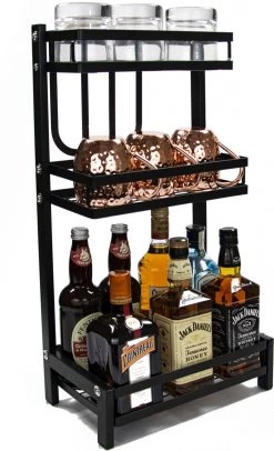 Chefs Cuisine Kruidenrek - Kruidenrek Staand - Keukenrek - Aanrecht Organiser - Bureau Organizer - Keuken Organizers - Roestvrij Staal -Voedselopslag Winkel 730x1200