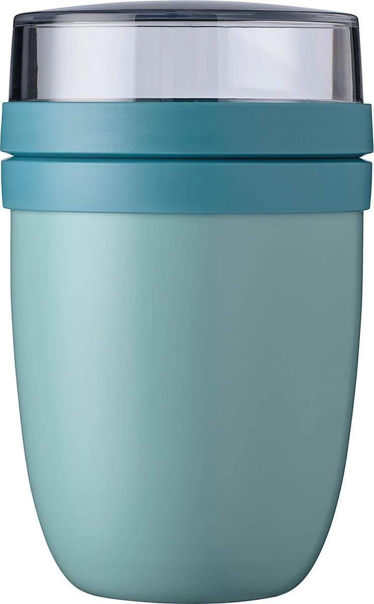 Mepal – Isoleer Lunchpot Ellipse – Houdt Je Eten 6-8 Uur Warm En 12 Uur Koud – Nordic Green – 2 Compartimenten – Soep Beker To Go – Yoghurt Beker Muesli - Thermos Lunchbox 1 Mepal – Isoleer Lunchpot Ellipse – Houdt Je Eten 6-8 Uur Warm En 12 Uur Koud – Nordic Green – 2 Compartimenten – Soep Beker To Go – Yoghurt Beker Muesli - Thermos Lunchbox