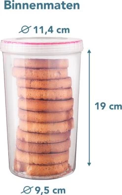 Lock&Lock Beschuitbus - Bewaardoos Voor Beschuit - Rijstwafel Bewaarbus - Voorraadbussen - Set Van 2 Stuks - 1,9 Liter - Transparant 6 Lock&Lock Beschuitbus - Bewaardoos Voor Beschuit - Rijstwafel Bewaarbus - Voorraadbussen - Set Van 2 Stuks - 1,9 Liter - Transparant -Voedselopslag Winkel 754x1200