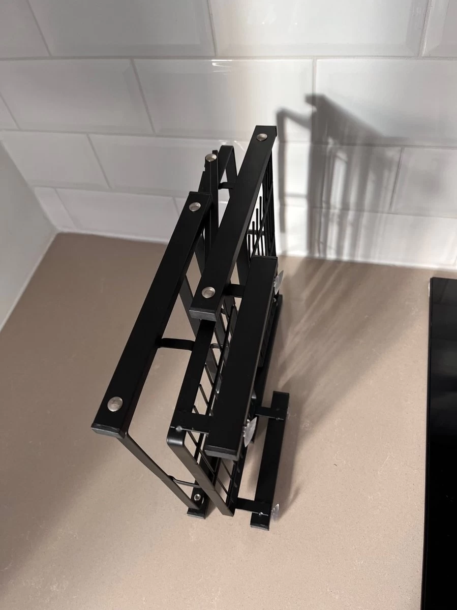 Merkloos Inklapbaar Kruidenrek - 2-laags Keukenrek - Aanrecht Organizer - Kruiden Etàgere - Staand Keukenrek 7 Merkloos Inklapbaar Kruidenrek - 2-laags Keukenrek - Aanrecht Organizer - Kruiden Etàgere - Staand Keukenrek - Afbeelding 7