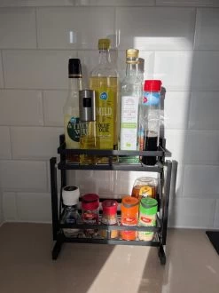 Merkloos Inklapbaar Kruidenrek - 2-laags Keukenrek - Aanrecht Organizer - Kruiden Etàgere - Staand Keukenrek 15 Merkloos Inklapbaar Kruidenrek - 2-laags Keukenrek - Aanrecht Organizer - Kruiden Etàgere - Staand Keukenrek -Voedselopslag Winkel 899x1200 7